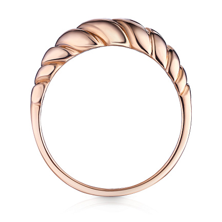 Кольцо из красного золота