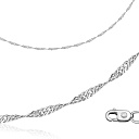 Браслет автомат из серебра, плетение двойное панцирное