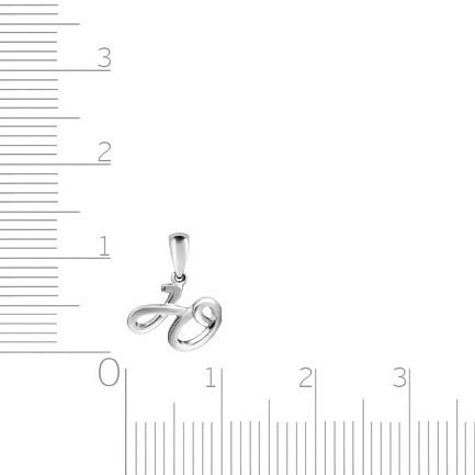 Подвеска из серебра